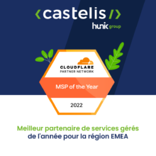 partenaire MSP de l'année 2022 cloudflare castelis