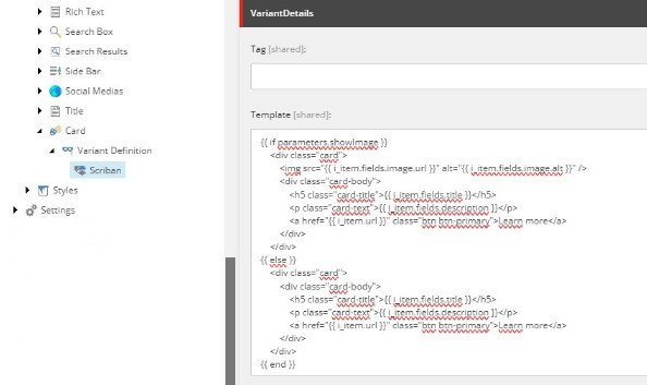 exemple scriban sitecore